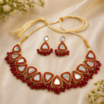 Red Kundan Necklace