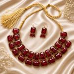 Red Rhinstone Necklace