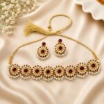 Flower Kundan Necklace