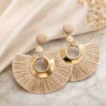 Gold Tassel Earrings - BXC