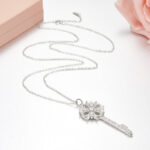 Silver Key Necklace - BXA