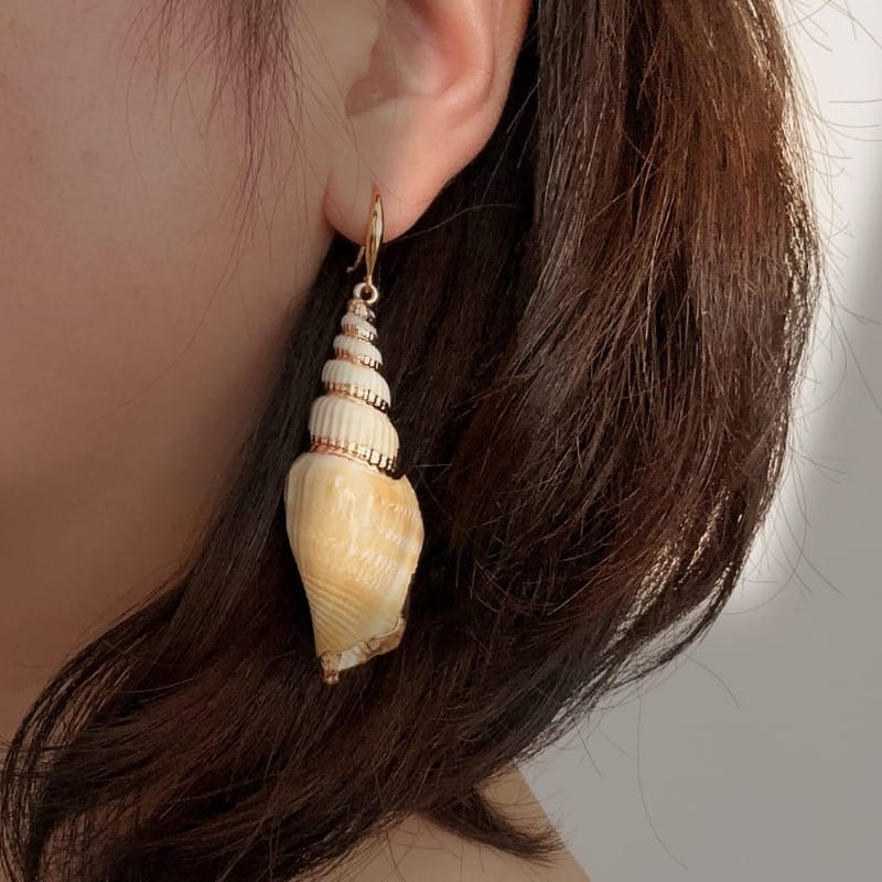 Sea shell Earrings - BXA Sea shell Earrings - BXA - Image 1