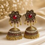 Red Drop Earrings
