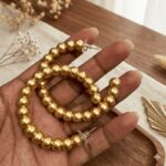 Golden Hoop Earrings