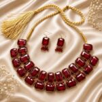 Red Rhinstone Necklace