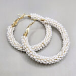 White Earrings - BXA