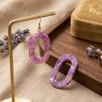 Purple Earrings