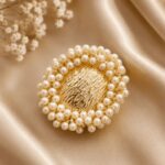 Pearls Flower ring
