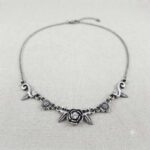 Antique Flower Necklace- BXF