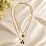 Flower Pearls Necklace