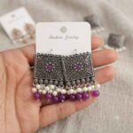 Purple Earrings