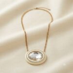 Rhinstone Stone Necklace