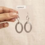 Silver Metal Earrings - BXF