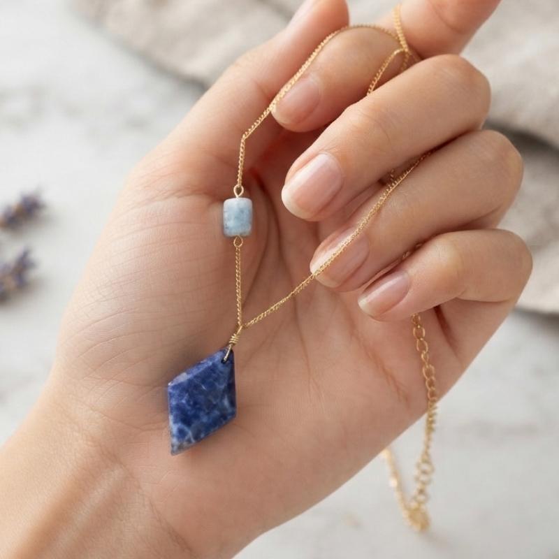 Stone Necklace - BXB Stone Necklace - BXB - Image 1