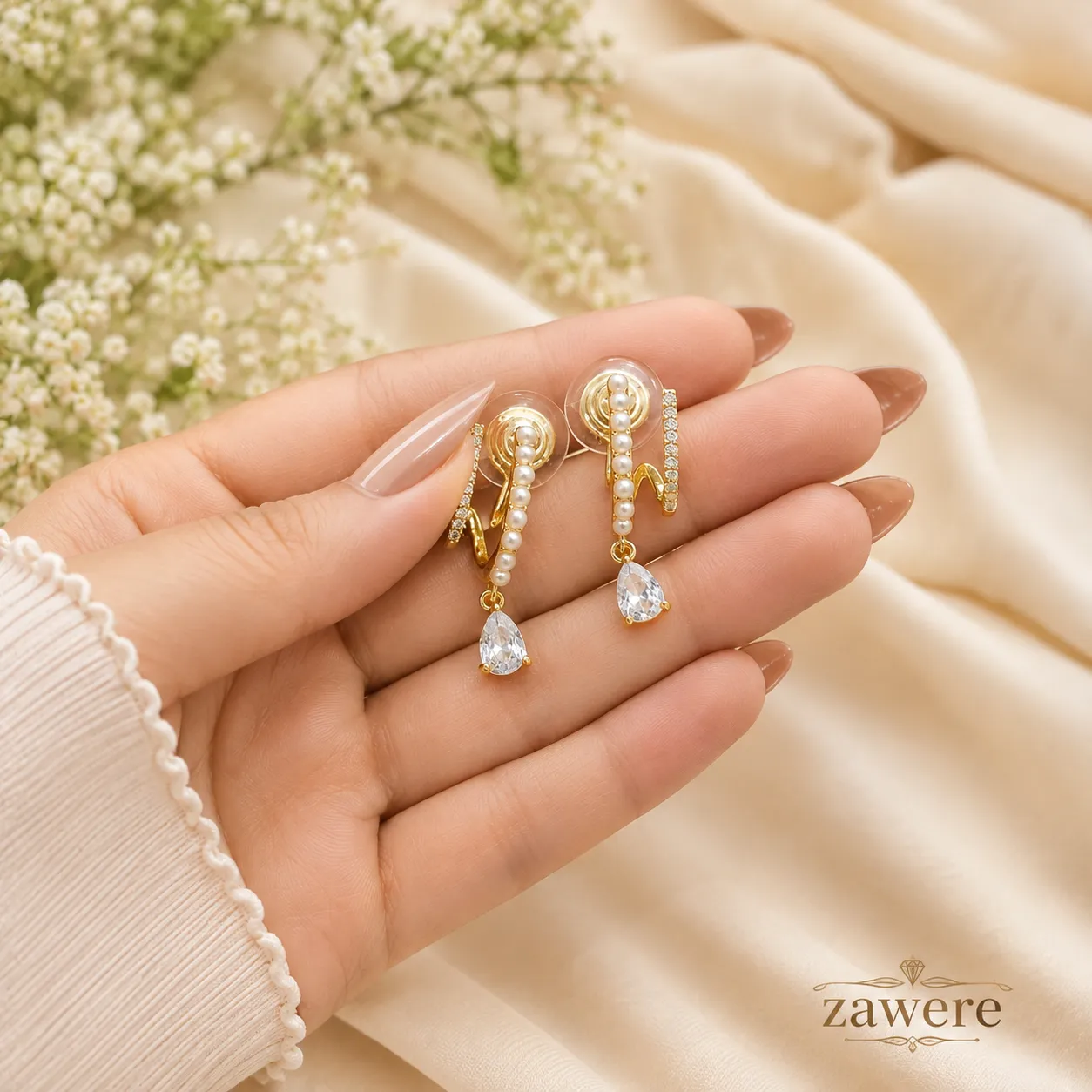 ChatGPT Image Aug 18, 2026, 11_19_26 PM Mini Pearl Earrings - BXG - Image 1