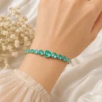 Green Heart Bracelet - BXJ