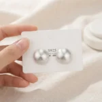 Silver Metal Earrings - BXH