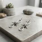 Silver Trendy Earrings - BXI
