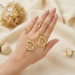 D Golden Earrings - BXJ