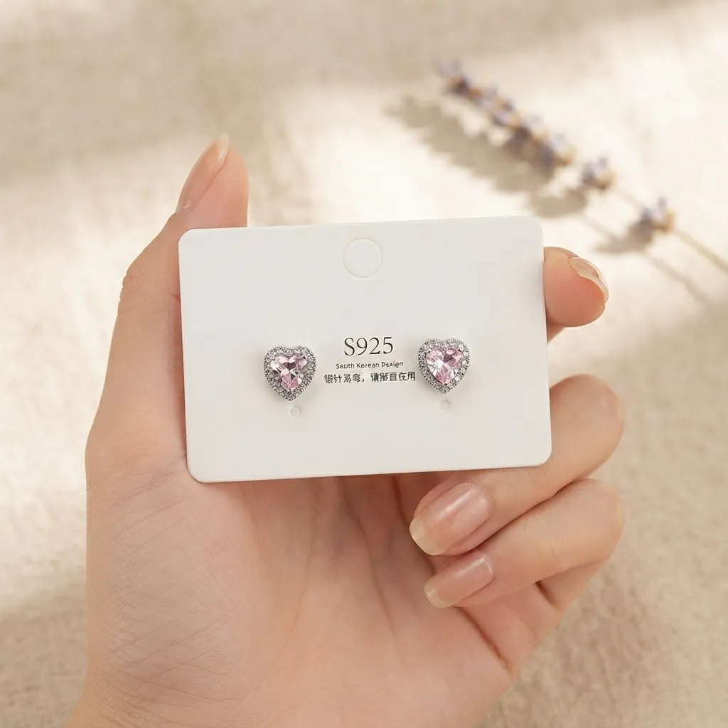 Heart Earrings - BXJ Heart Earrings - BXJ - Image 1