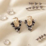 Grey Earrings -BXI