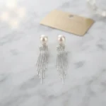 Long Silver Earrings - BXH