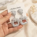 Silver Earrings - BXJ