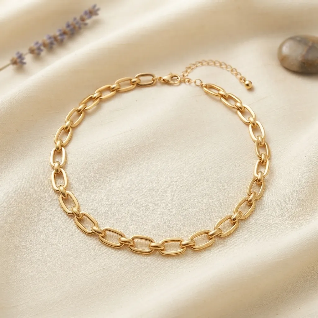 Metal Chain Necklace -BXJ Metal Chain Necklace -BXJ - Image 1