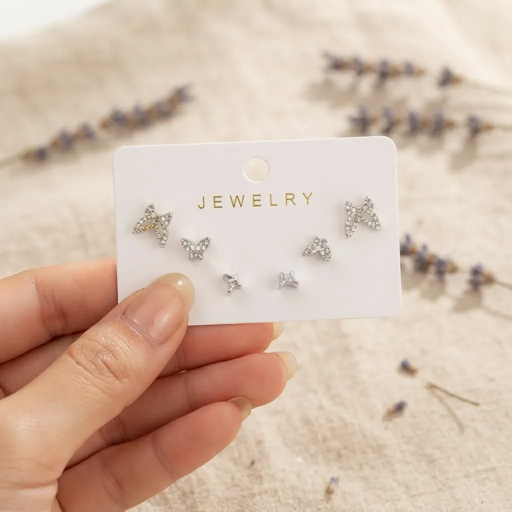 Butterfly Earrings -BXJ Butterfly Earrings -BXJ - Image 1