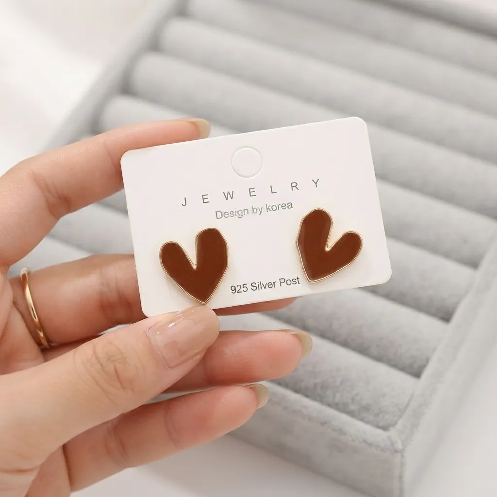 Heart Earrings -BXJ Heart Earrings -BXJ - Image 1
