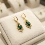Green Leaf Earrings -  BXH