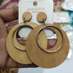 Wooden Earrings - BXJ - Image 2