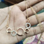 Mini Crystals Necklace - BXJ - Image 2