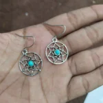 Stone Earrings - BXJ - Image 2