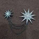 Chains Brooch -  BXH - Image 2