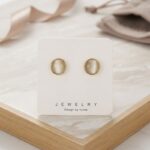 Mini Earrings , Mini Pearl Stud Earrings - BXF