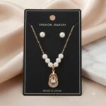 Pink Pearls Necklace Set