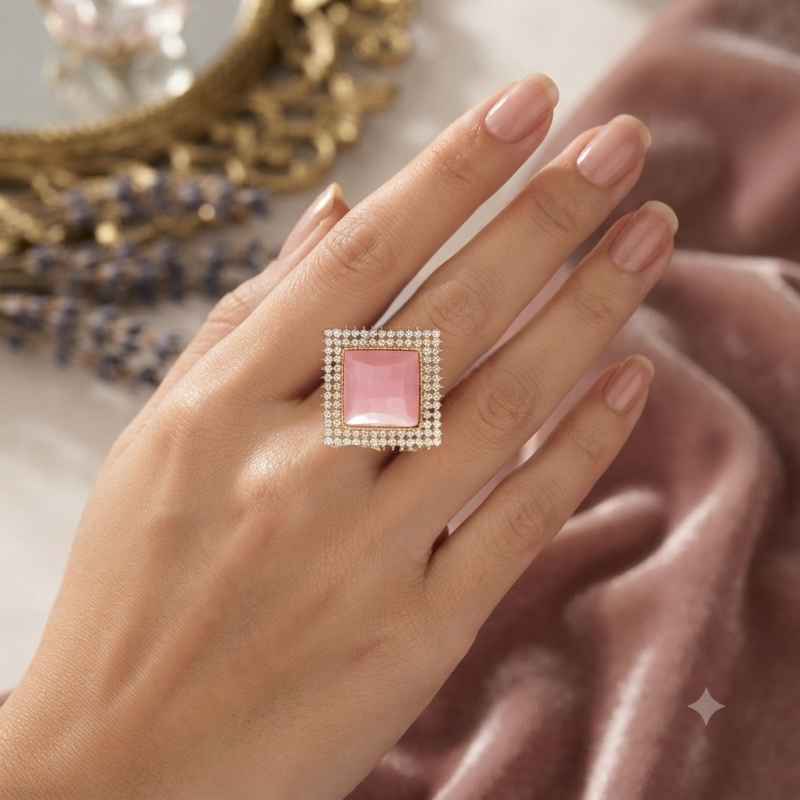 Pink adjustable ring Ring Pink adjustable ring - Image 1
