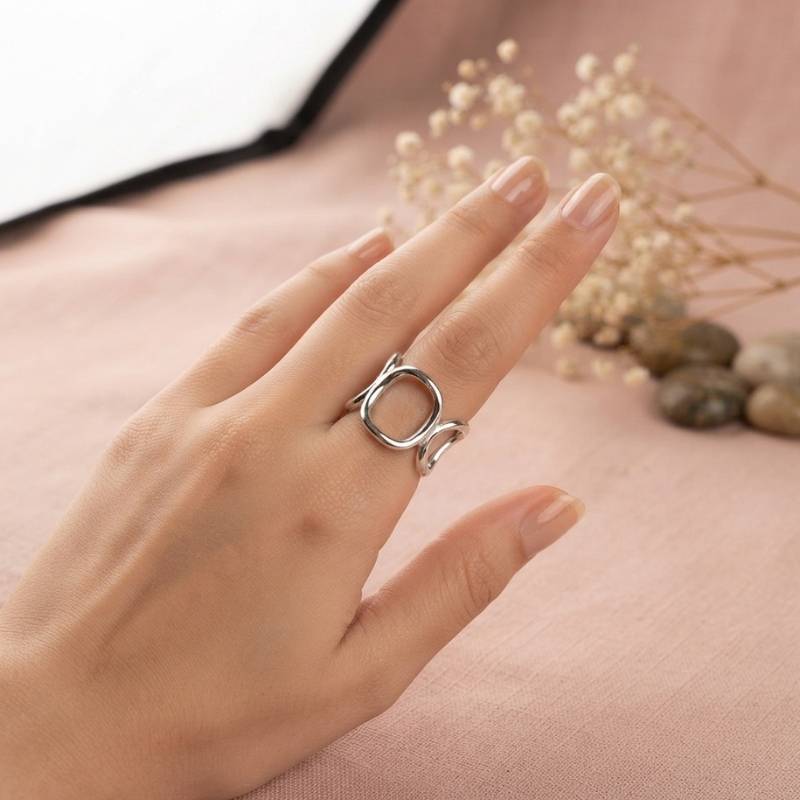 Silver Ring Adjustable - BXF Silver Ring Adjustable - BXF - Image 1