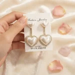 Heart earrings - BXK
