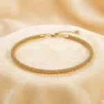 Golden Mesh Bracelet for Women – Elegant & Stylish Jewellery -Metal Bracelet -BXJ