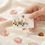 Min crystal Earrings -BXK