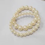 White Pearl Bracelet for Women - Pearls Bracelet -BXJ - Image 2
