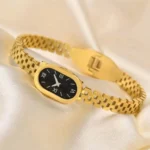 Trendy stainless steel charming (Bracelet) for girls – lightweight, skin-friendly